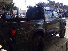 2002 TOYOTA TACOMA TRD, GREEN, SR5 TRD MODEL, CREW CAB, 3.5L, MT, 4WD,  Z25223
